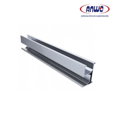 RIEL ALUMINIO 5MTS PRO